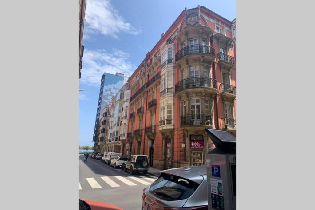 114A - Playa de San Lorenzo - Opción de garaje Gijón Exterior foto